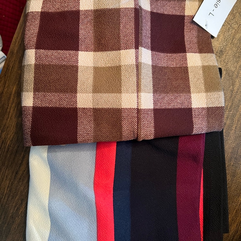 LuLaRoe Cassie L three pack. New or never worn.